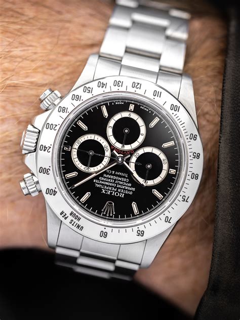 rolex daytona 16520 tiffant|daytona zenith 16520.